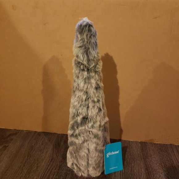 Other - NEW! Glitzhome Large Faux Fur Christmas Table Tree